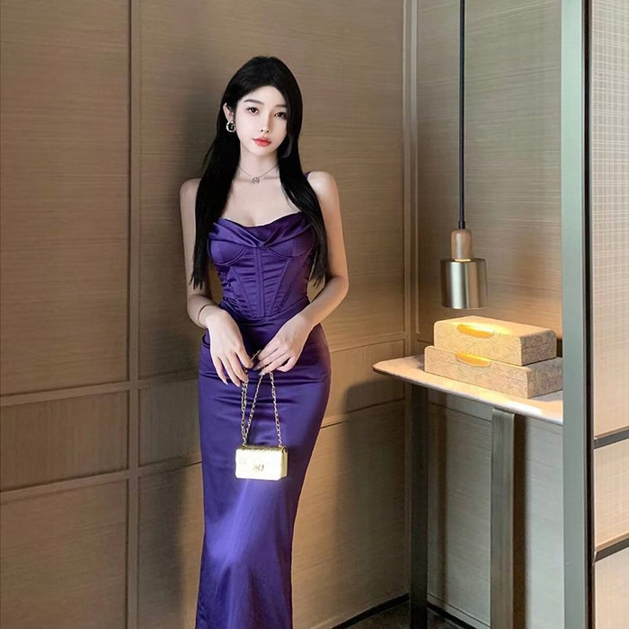 Sweet And Alluring Strap Dress For Women