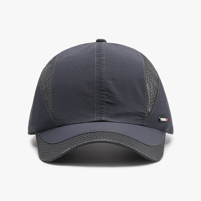 Summer Men's And Women's Quick-drying Mesh Breathable Adjustable Fashionable Casual Style Baseball Cap Suitable For Outdoor Daily Commuting
