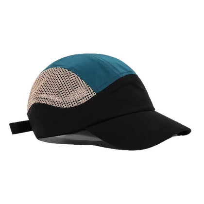 Men's Double-layer Mesh Quick-drying Breathable Portable Fashionable Casual Style Baseball Cap Suitable For Outdoor Outings, Cycling, Fishing, Mountain Climbing
