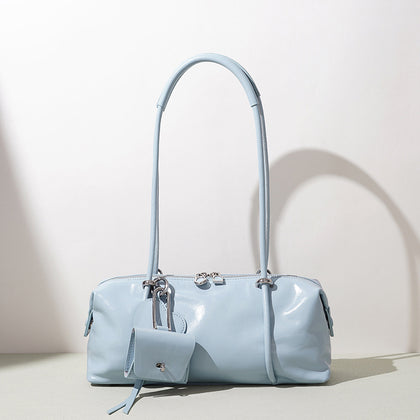 Genuine Leather Tote And Shoulder Bag Summery High-end, Large Capacity Perfect For Commuting