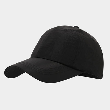 Summer Men's And Women's New Moisture-wicking Sun-protective Flat-brim Baseball Cap - Simple And Casual, Versatile And Breathable, Perfect For Couples.