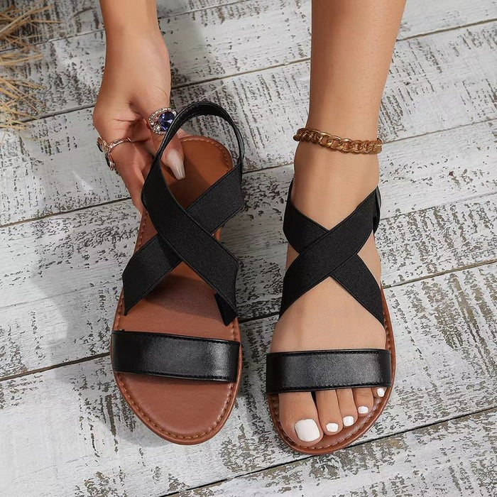 Simple And Versatile Womens Flat Sandals