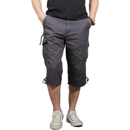 Mens Loose-fit Straight-leg Shorts