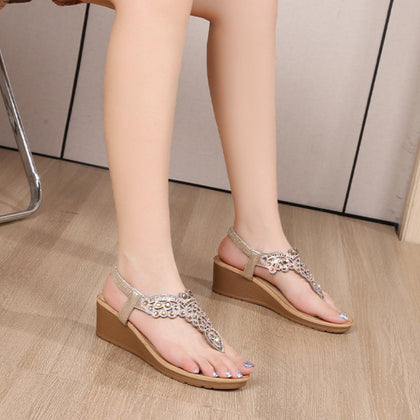 Bohemian New-Style Fashionable Rhinestone Sandals