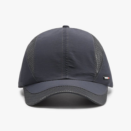 Summer Men's And Women's Quick-drying Mesh Breathable Adjustable Fashionable Casual Style Baseball Cap Suitable For Outdoor Daily Commuting