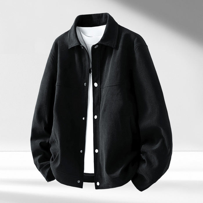 Mens American-Style Retro Lapel Jacket